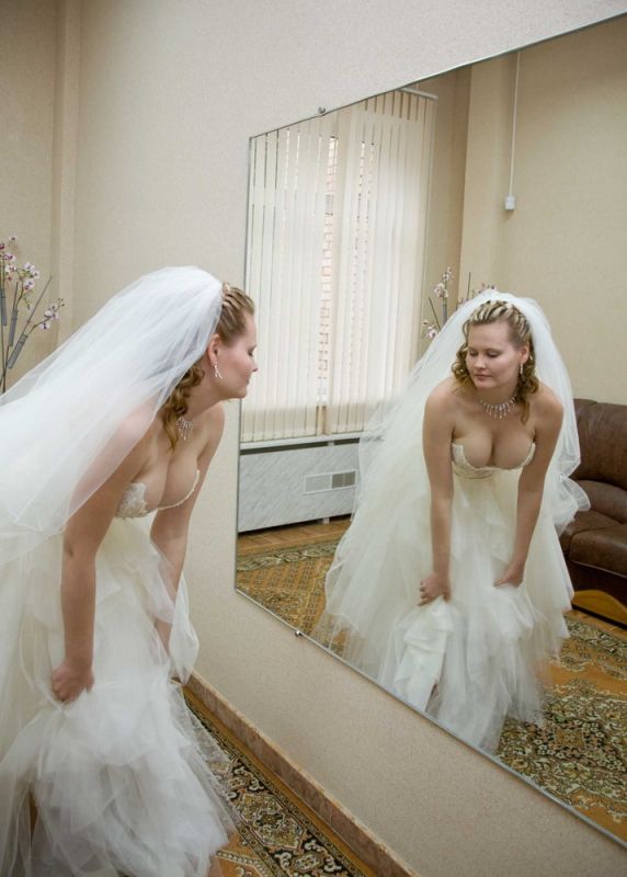 Brides Caught Naked Mistake Cumception