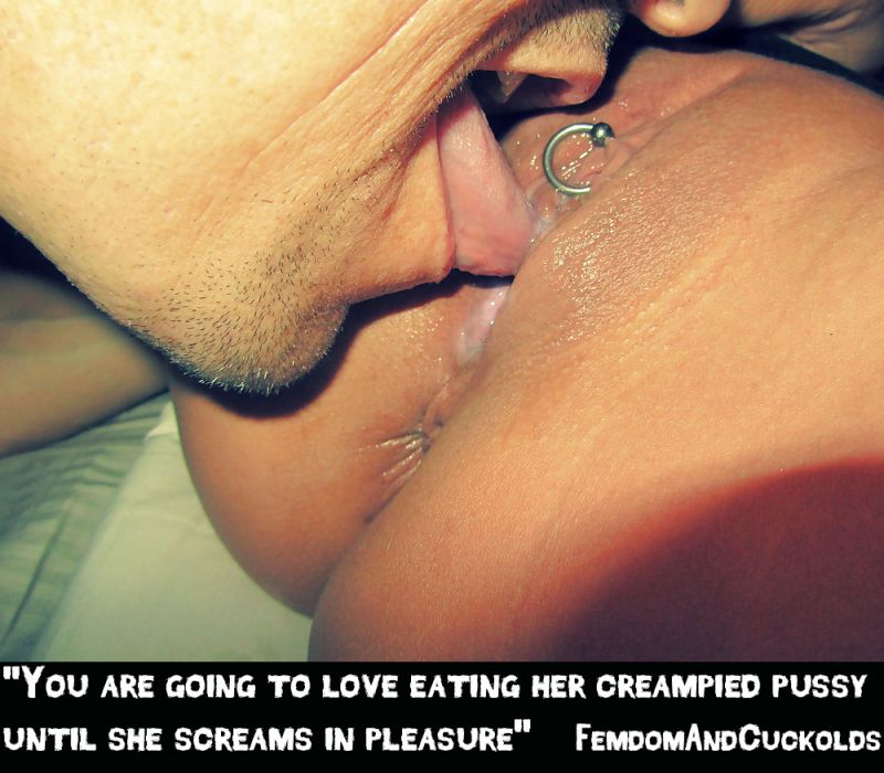 Eating Her Creampie