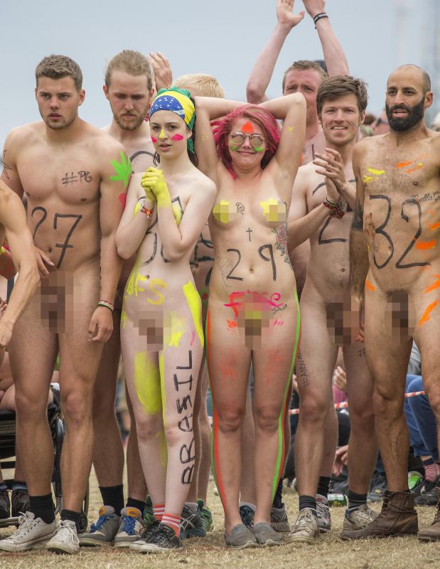Bay To Breakers Naked Cumception