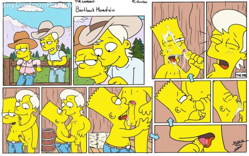 Gay Simpsons Yaoi Cumception