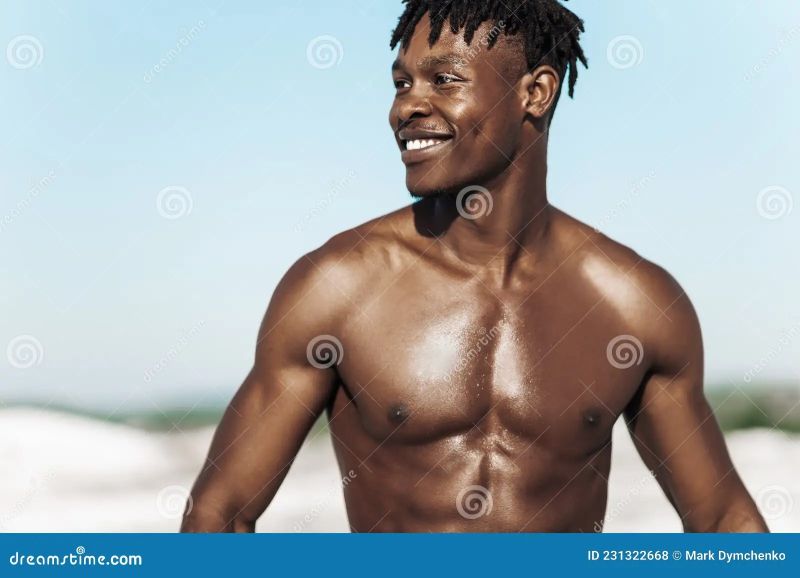 African American Men Naked Cumception