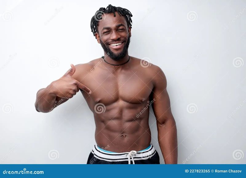 African American Men Naked Cumception