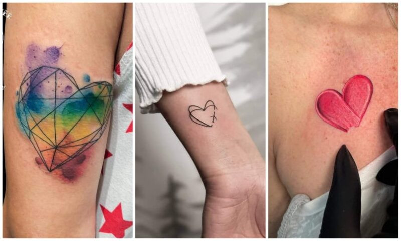 Heart Tattoos For Women Cumception