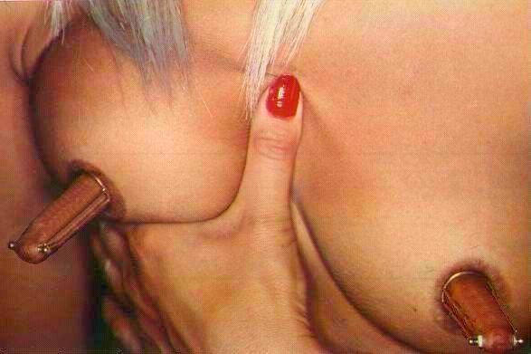 Nipple piercing anal