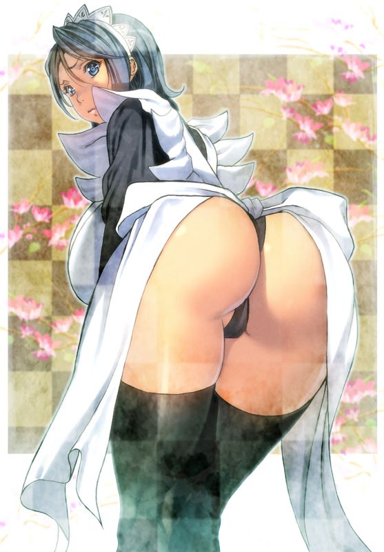 Anime Bent Over Skirt