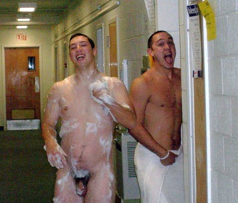 shower nude dorm College