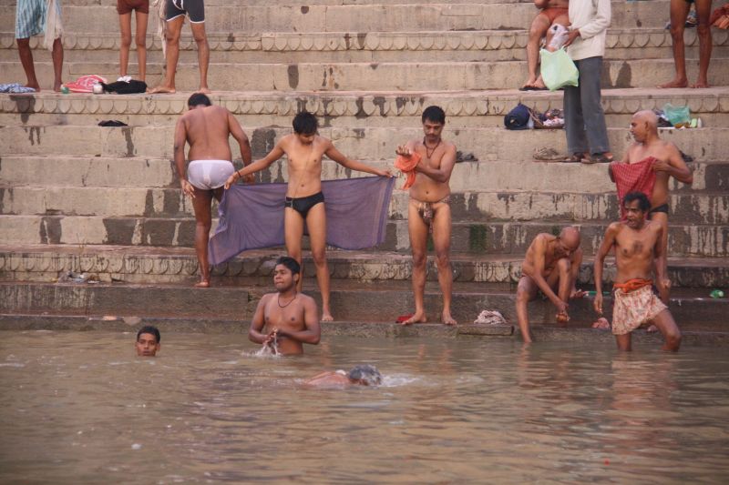 Zulu Girls Bathing In River Cumception