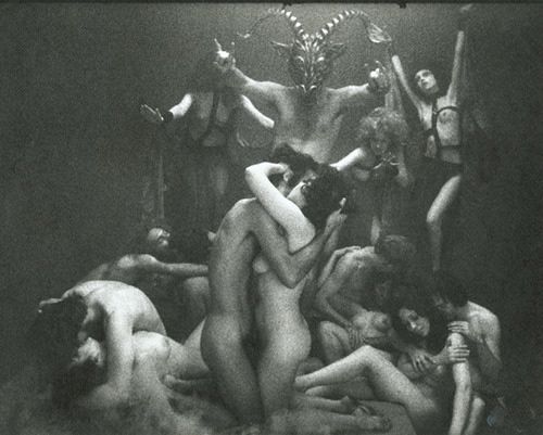 satanic rituals nude