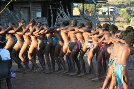 tribes girls teens bathing