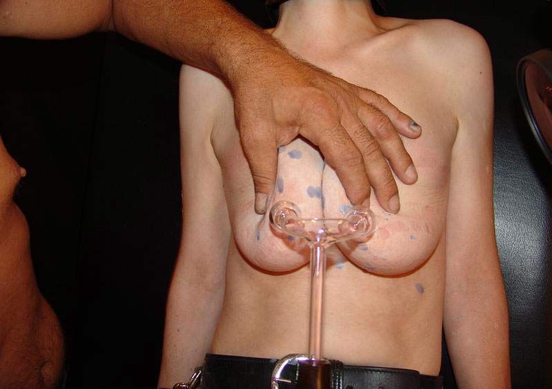 extreme breast bondage