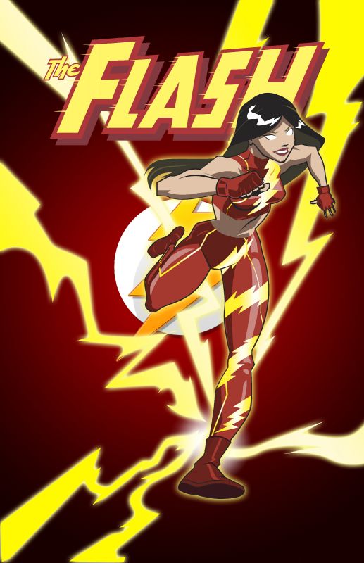 adobe flash character female