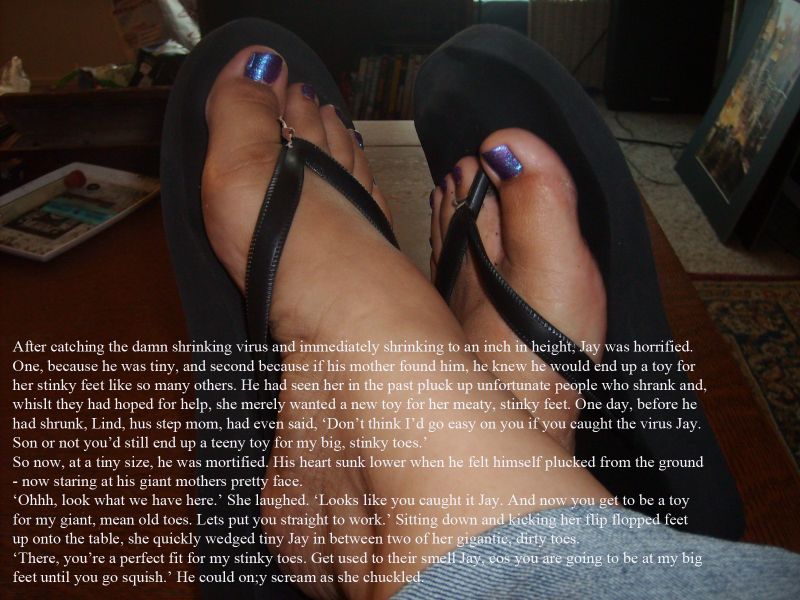 giantess foot slave story