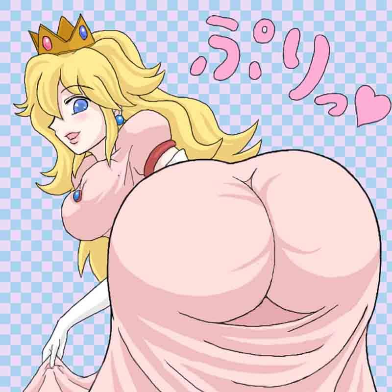 princess peach hentai ass