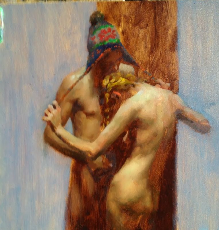nude art figure painting
