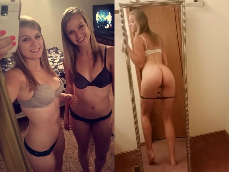 naked girls ass selfies