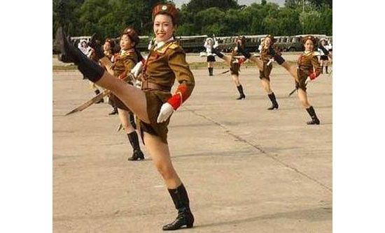 north korean women girls