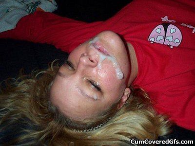 dick on her face