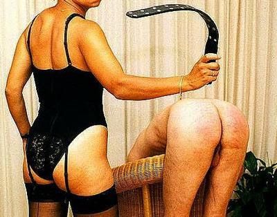 wife spanks husband captions