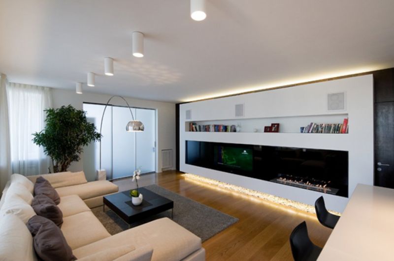 modern apartment living room