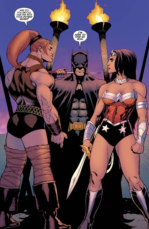 batman and wonder woman justice league