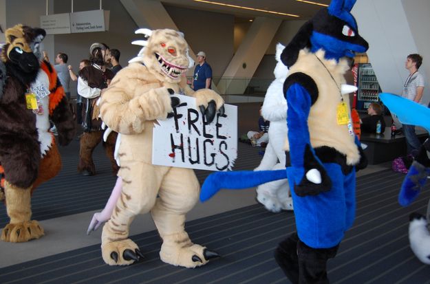 naked furry convention