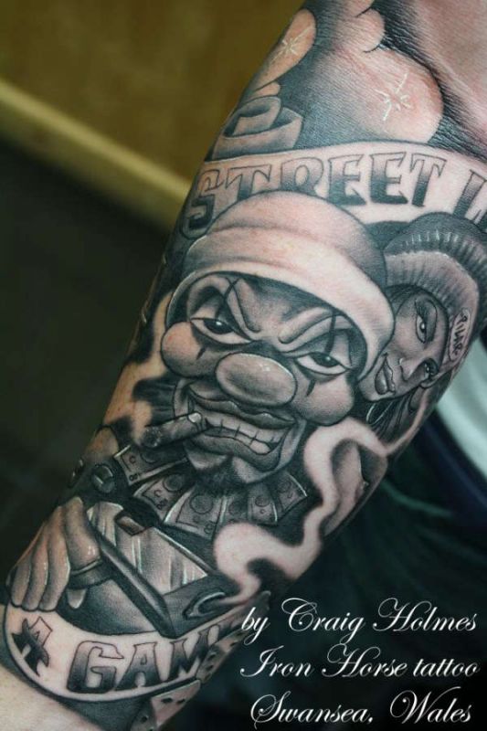 mexican gangster tattoos