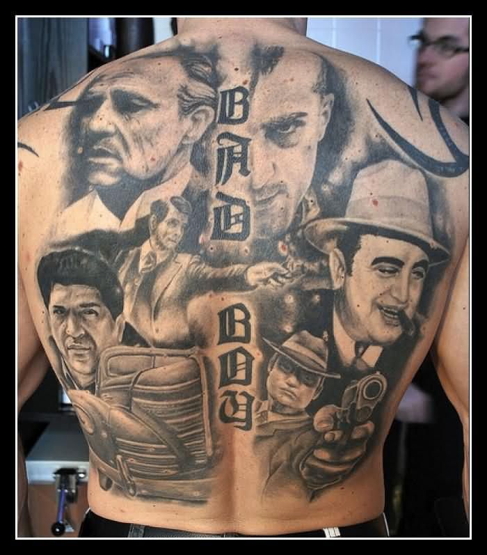 gangster tattoo flash