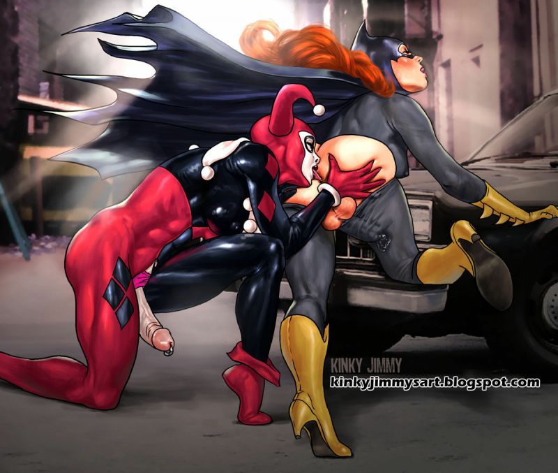 Shemale Batgirl Lesbian - Harley Quinn Lesbian Porn