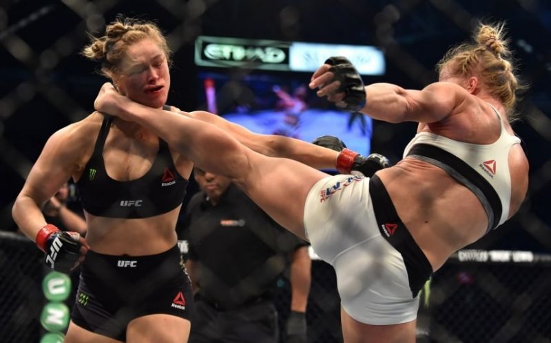 holly holm gets knocked out