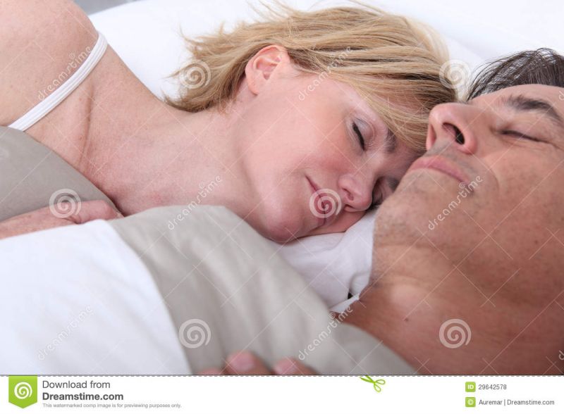 sleeping together passionately