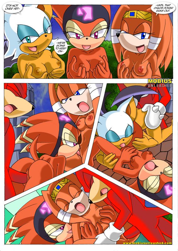 knuckles and rouge comics