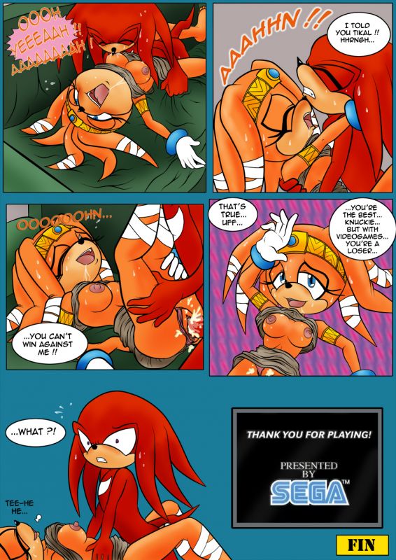 tikal and knuckles the echidna