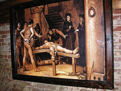 medieval male torture anal