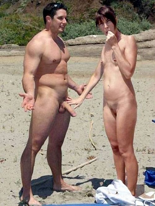 mature naked beach