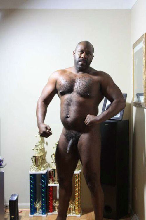 naked hairy muscle bears