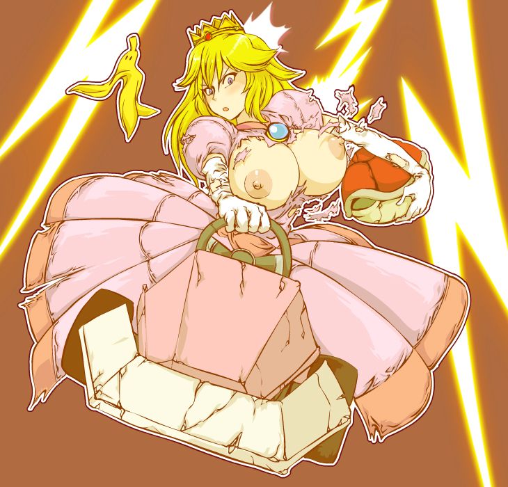 princess peach huge tits