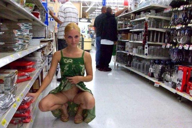 sexy people at walmart