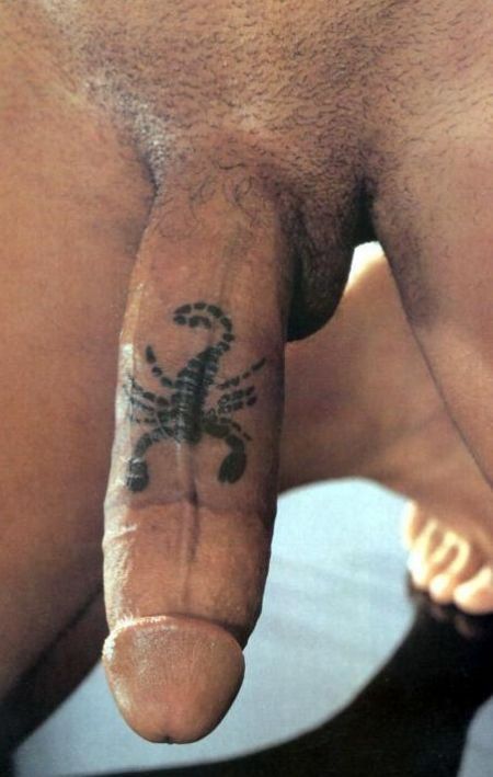 big cock tattoo