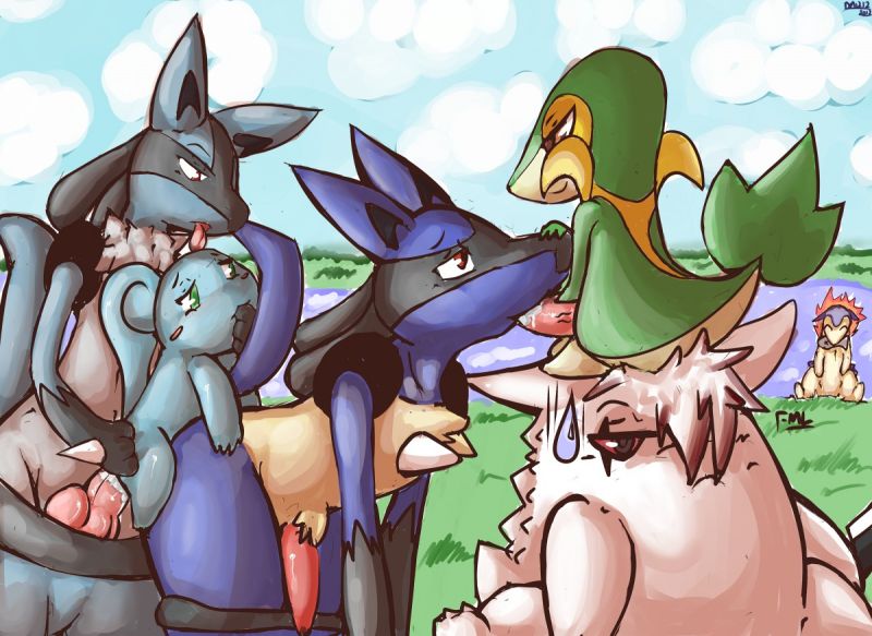 typhlosion and glaceon