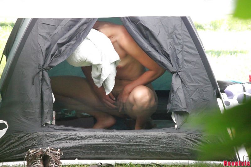 amateur girls naked camping
