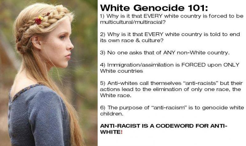 white race extinction porn