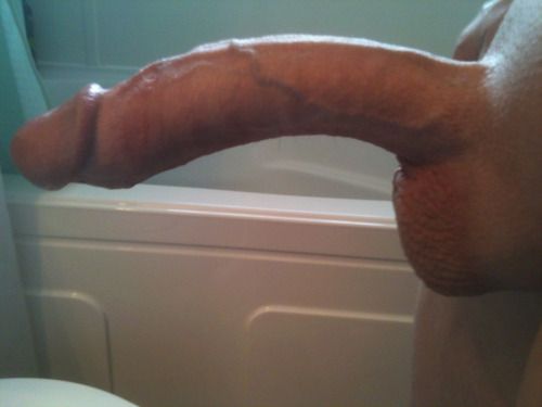 severely curved cock