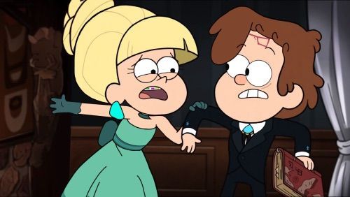 dipper and pacifica anime