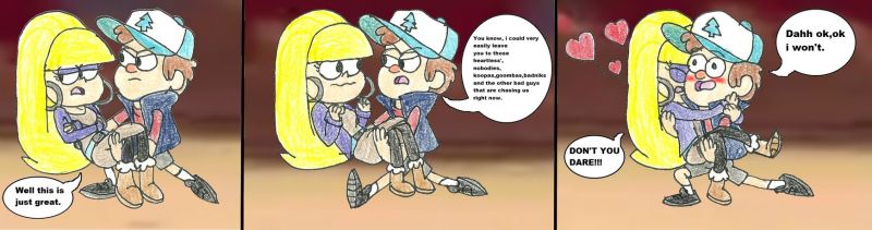 pacifica and dipper comic