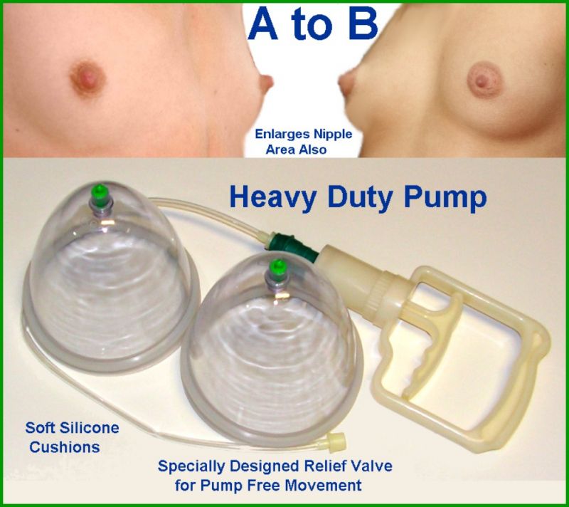 breast enlargement pump before and after