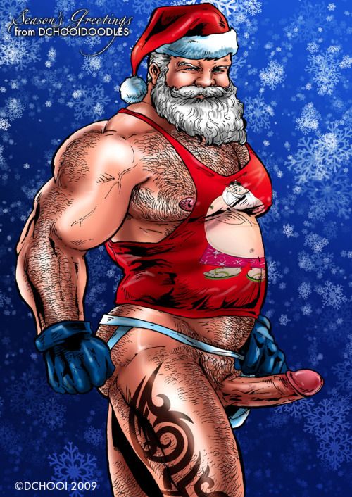 Naked Sexy Santa Slut