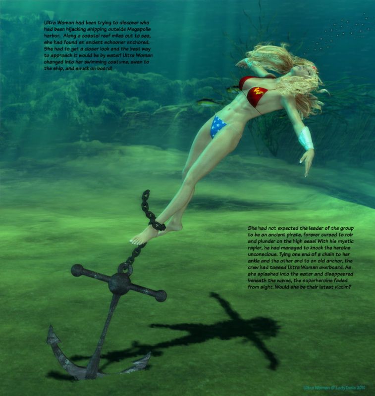 woman trapped underwater drowning photography