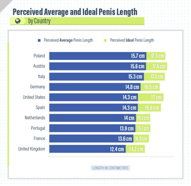 average size penis by age