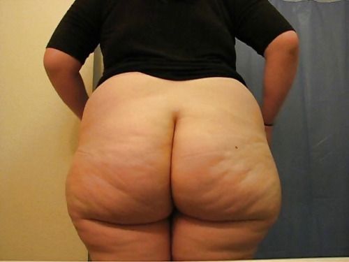 flabby cellulite ass