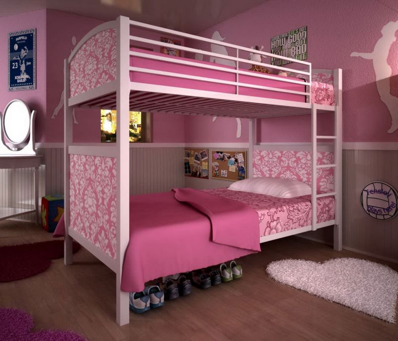 white storage beds for teens